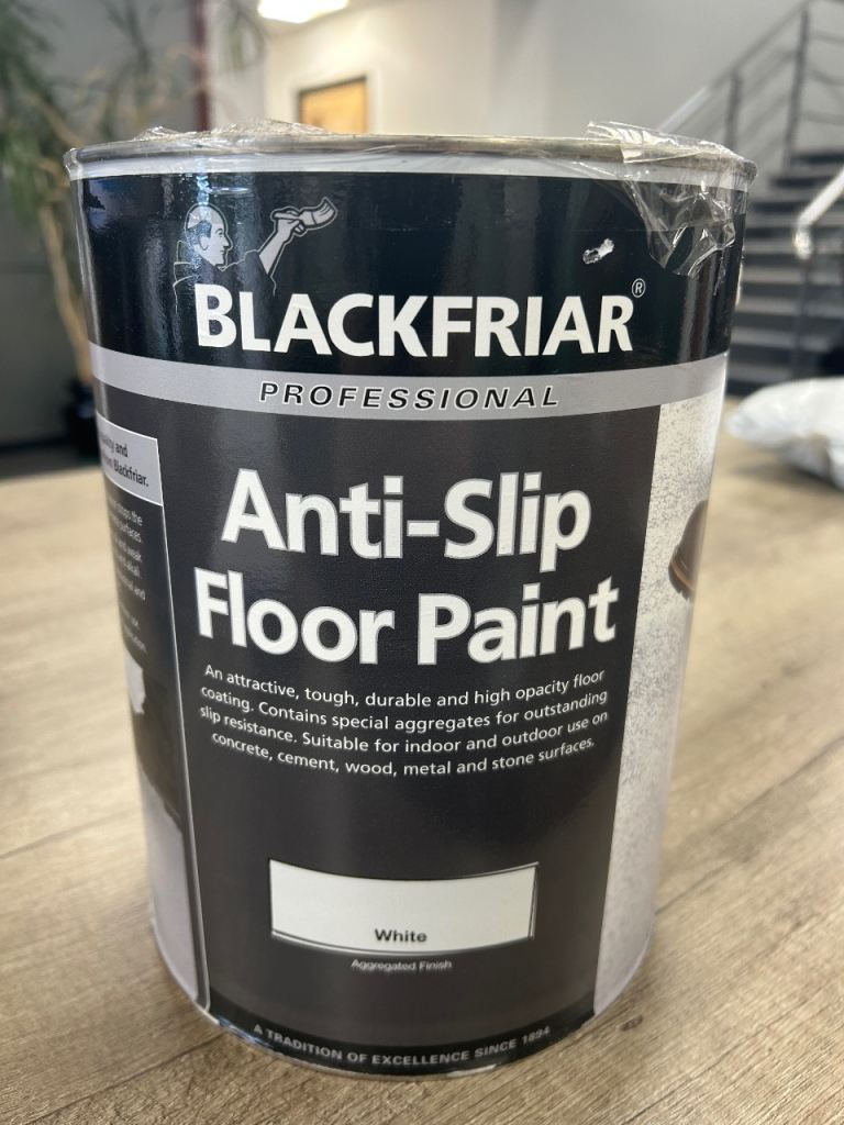Anti-Slip Paint - Blackfriar (White)