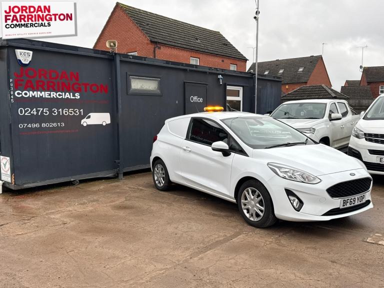 2020 FORD FIESTA 1.5 TDCi UTILITY SPEC SUPERVISORS VAN WITH FULL FORD HISTORY
