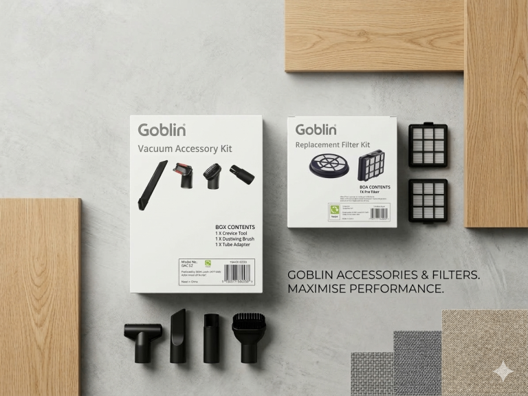 Goblin Vacuum accessories  and Replacement filter Kits