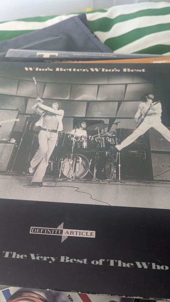 The WHO vinyl records £20 each