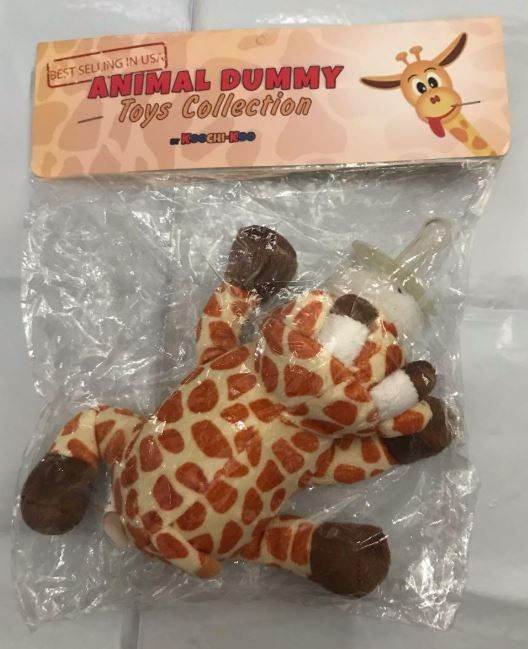 Giraffe pacifier