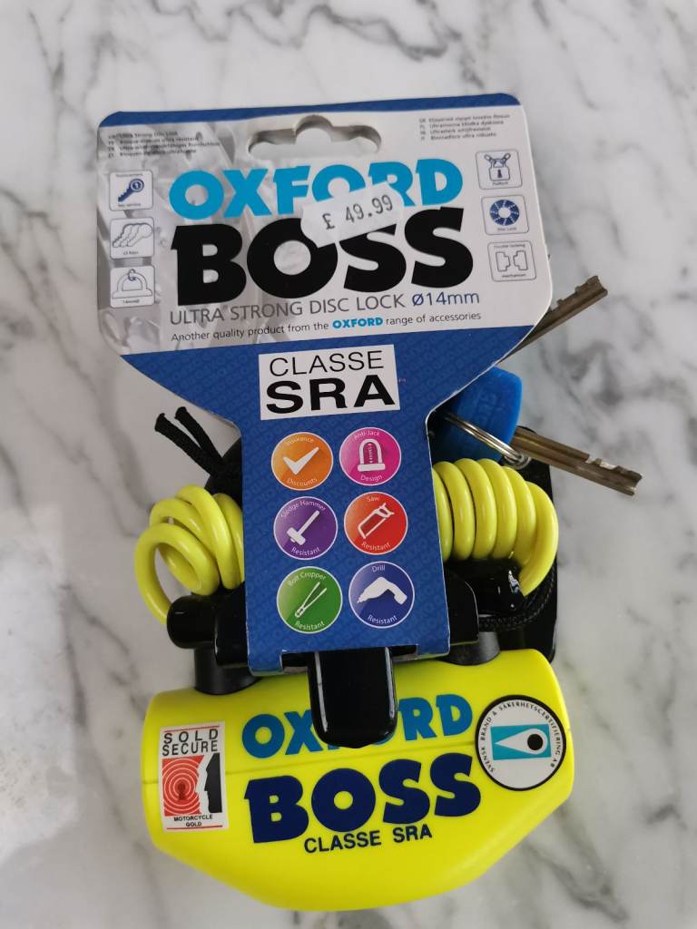 Motorbike Oxford ultra strong disc lock