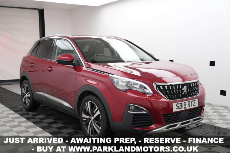 2019 Peugeot 3008 1.5 3008 Allure Blue HDi S/S 5dr SUV Diesel Manual