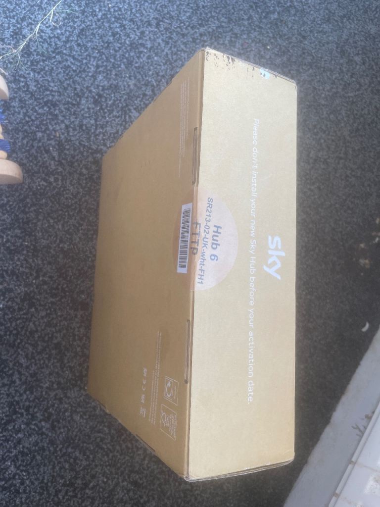 New Sky Hub 6 Broadband Router