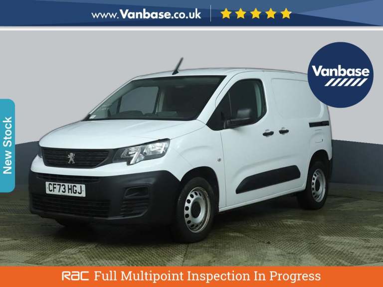 2023 Peugeot Partner 1.5 BlueHDi 1000 Professional Premium + Standard Panel Van 5dr Diesel Manua ...