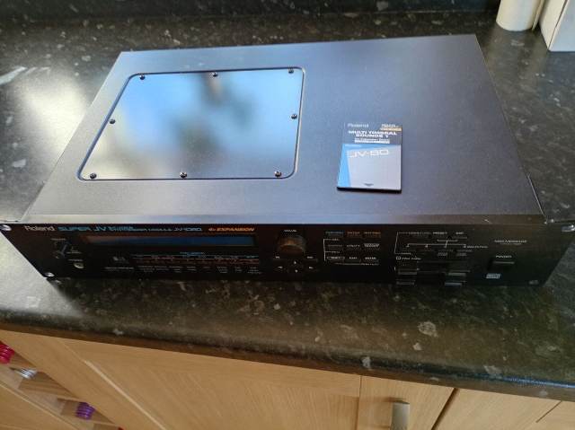 Roland Super JV 1080 plus JV-80 sound card, immaculate condition
