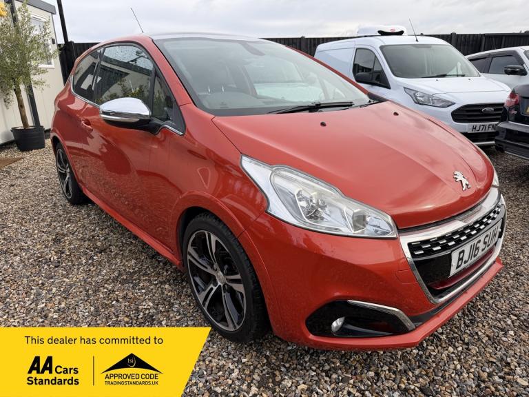 2016 Peugeot 208 1.6 THP GTi Prestige 3dr HATCHBACK Petrol Manual