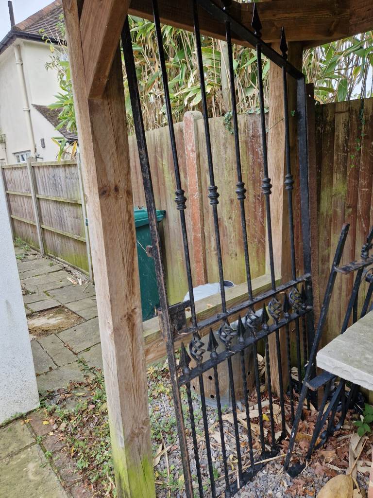 Wrought Iron Gate - Pre Owned 