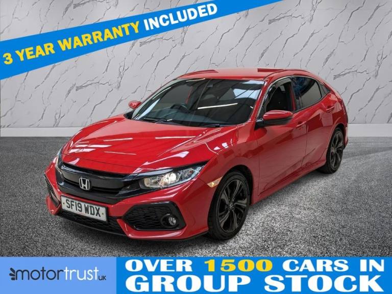 2019 Honda Civic 1.6 i-DTEC SR 5dr HATCHBACK DIESEL Manual