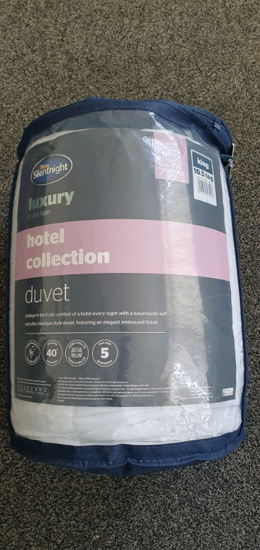 Brand New Slientnight Luxury Hotel Collection Duvet King 10.5 tog 