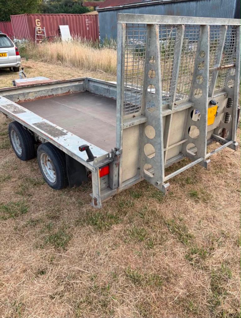 Ifor Williams 10x6 ft plant trailer 