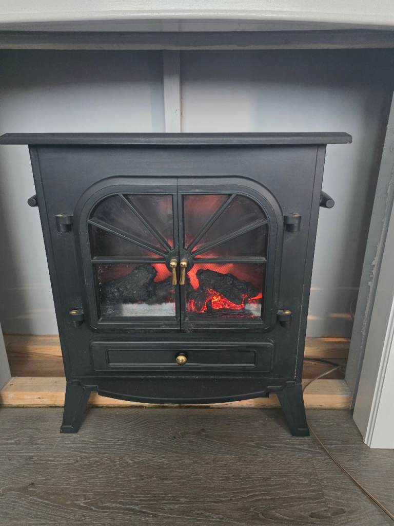 Old looking electric fire 