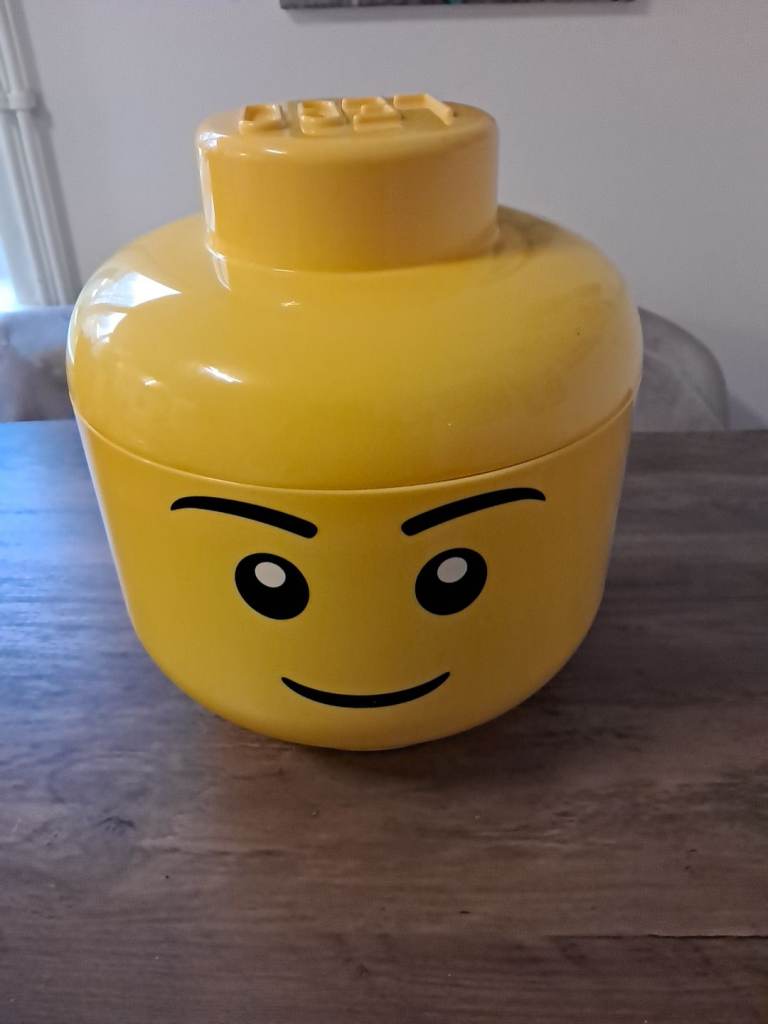 Lego head full of lego