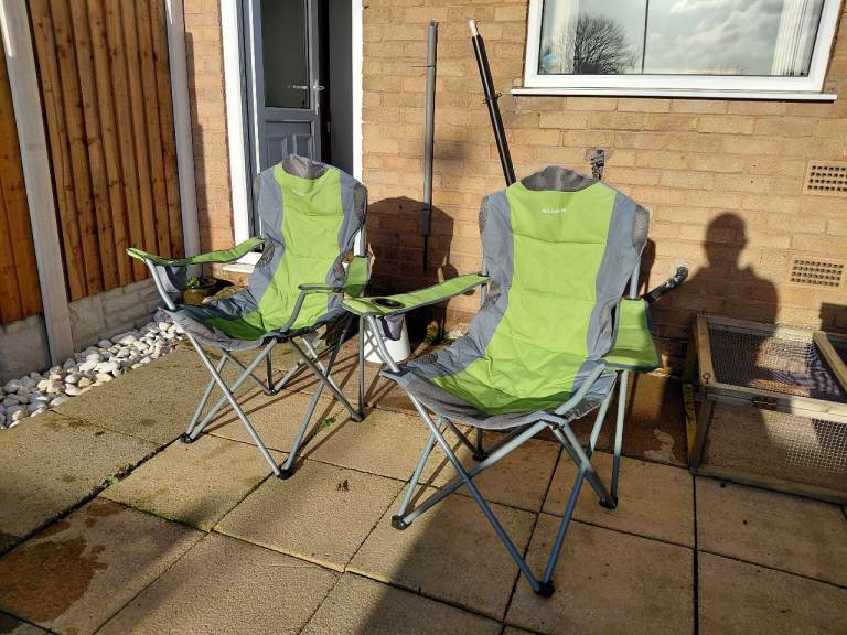 Eurohike Langdale Camping Chair DLX x2