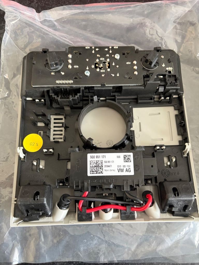Skoda Octavia interior light unit