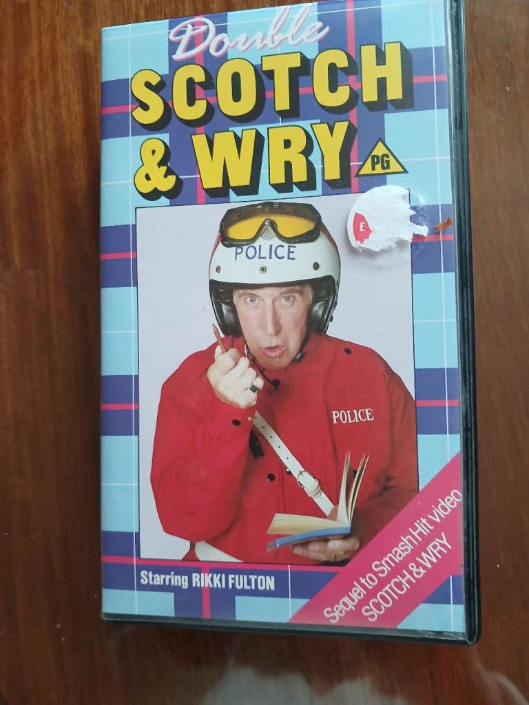 UNPLAYED SCOTCH & WRY VHS VIDEO : RIKKI FULTON / BBC