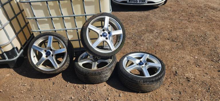 Ford 17 inch 4 stud tsw alloys retro old skool