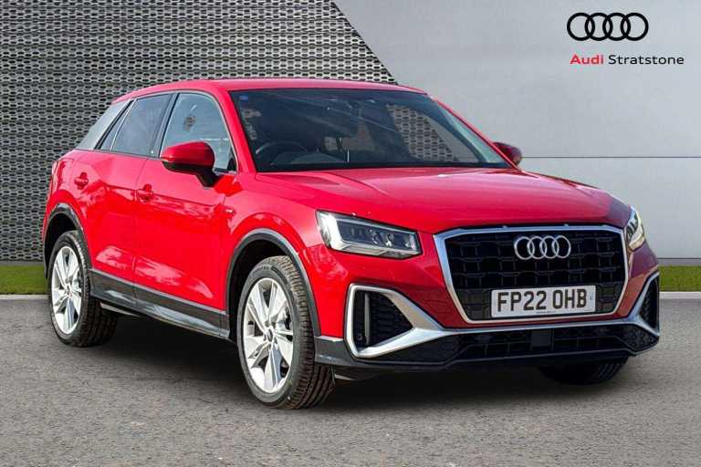 2022 Audi Q2 35 TFSI S Line 5dr S Tronic [C+S] SUV Petrol Automatic