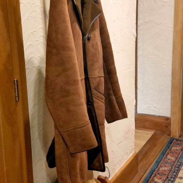 Sheepskin coat