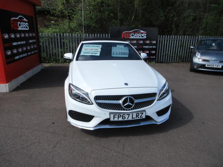 2017 Mercedes-Benz C Class C200 AMG Line 2dr CONVERTIBLE Petrol Manual