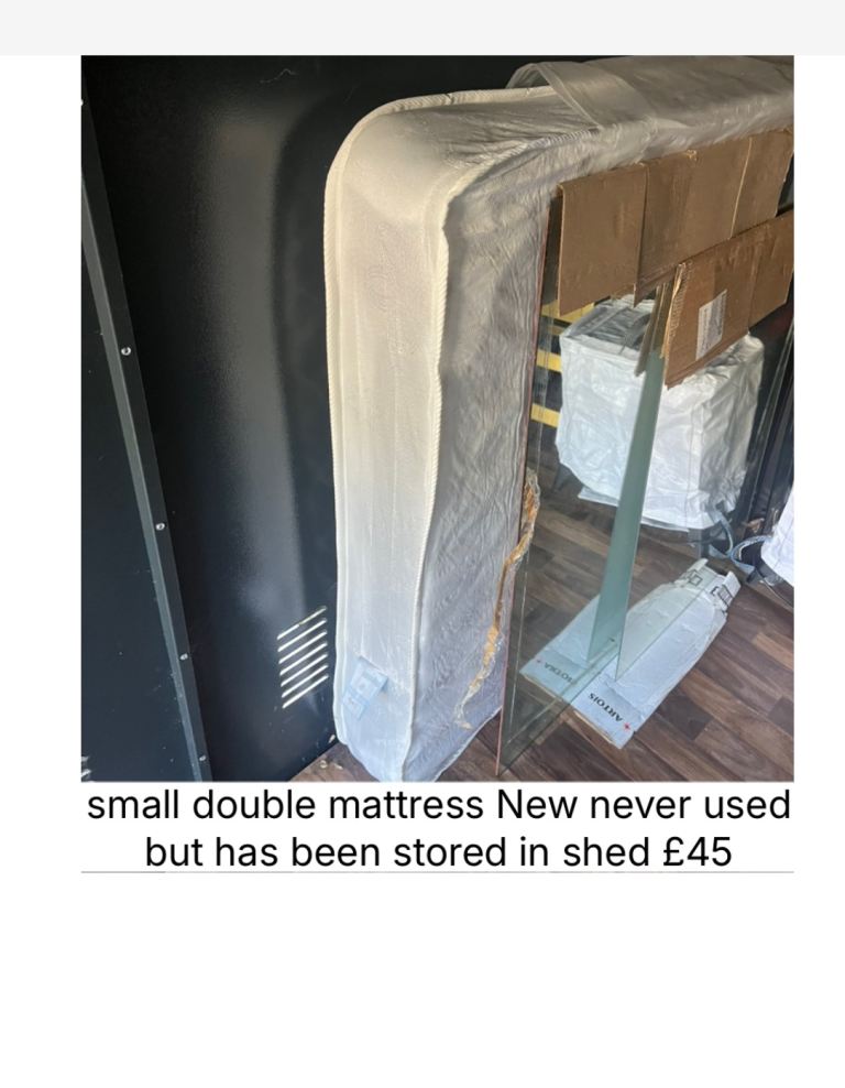 small double mattress New never been used but had been stored in shed £45