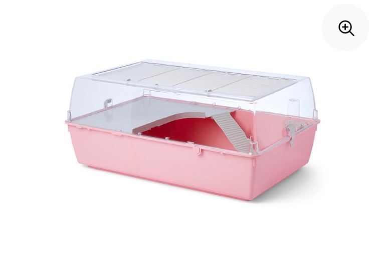 pink hamster cage 