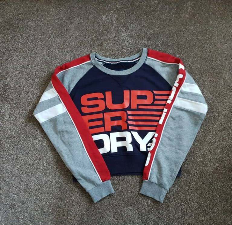Superdry Sweatshirt cotton rich