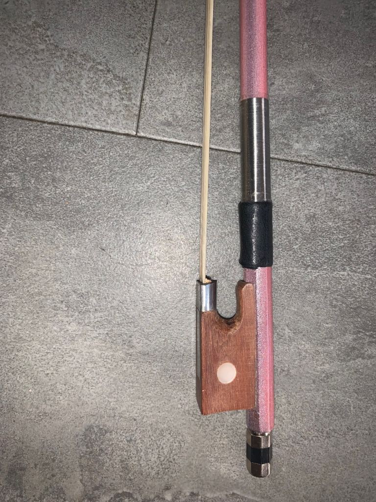 Little Pink 1/8 size Violin Bow 