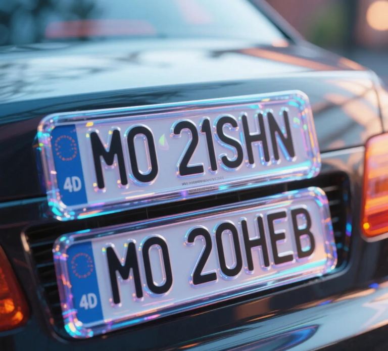 Private number plate 