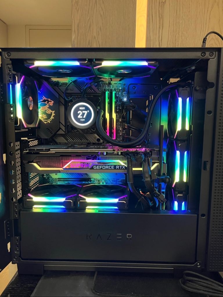 High-End Gaming PC – RTX 3090 SUPRIM X / i5-12600KF / 32GB DDR4 / 2TB NVMe – Barely Used