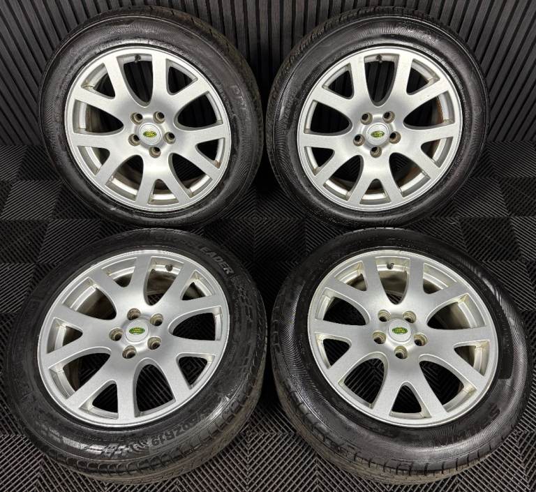 19'' GENUINE RANGE ROVER SPORT DISCOVERY 4 SILVER L320 LAND 3 ALLOY WHEELS 