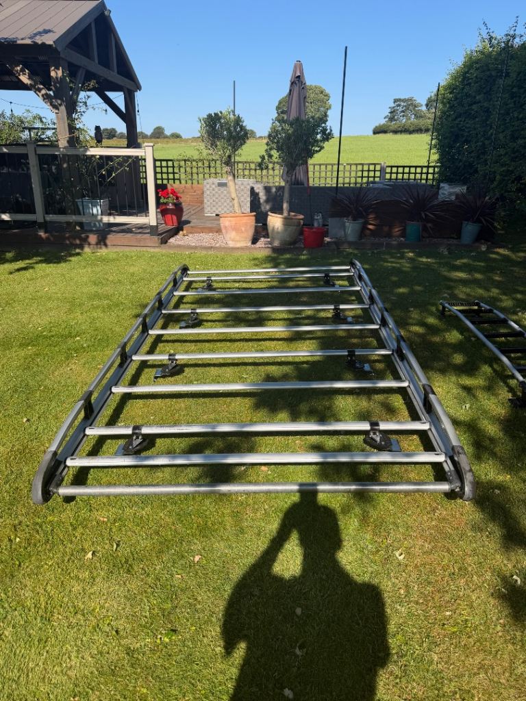 Rhino roof rack and rear door ladder