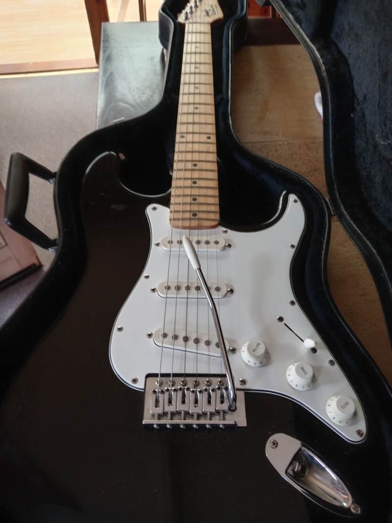 image for Lock wood Electric Guitar LX90L