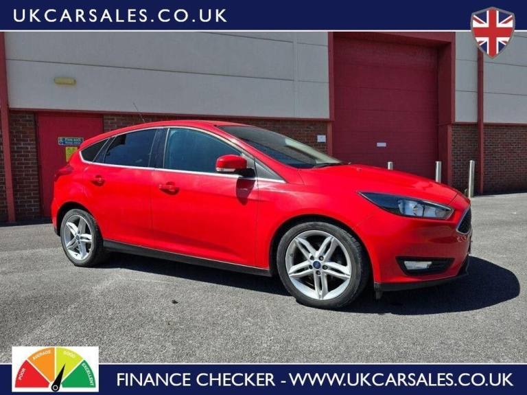 2014 Ford Focus 1.6 TDCi Zetec Euro 5 (s/s) 5dr Hatchback Diesel Manual