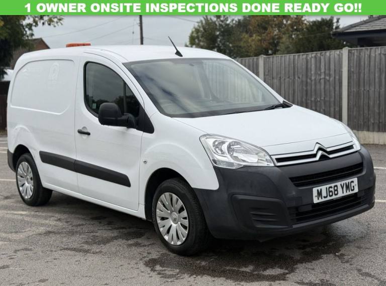 2018 Citroen Berlingo 1.6 BlueHDi 850 Enterprise Panel Van 5dr Diesel Manual L1 (112 g/km, 100 bh...