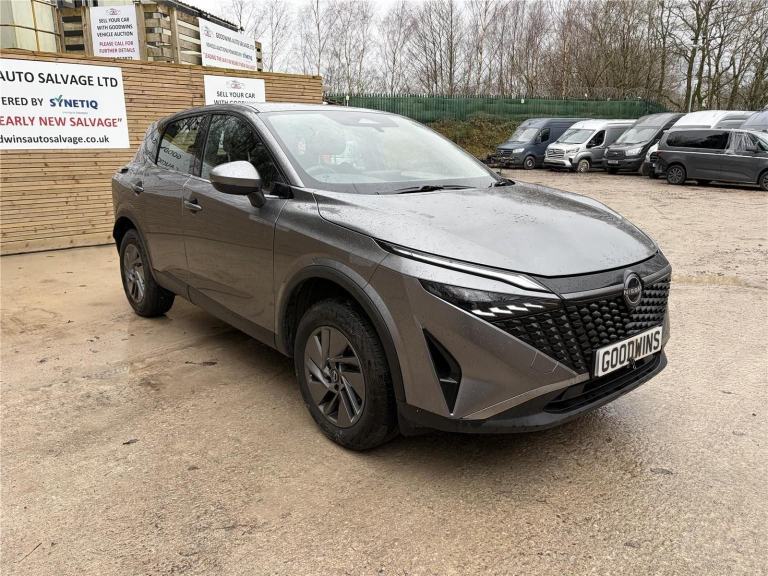 2025 NISSAN QASHQAI DIG-T ACENTA PREMIUM 1.3T HYBRID DAMAGED REPAIRABLE SALVAGE