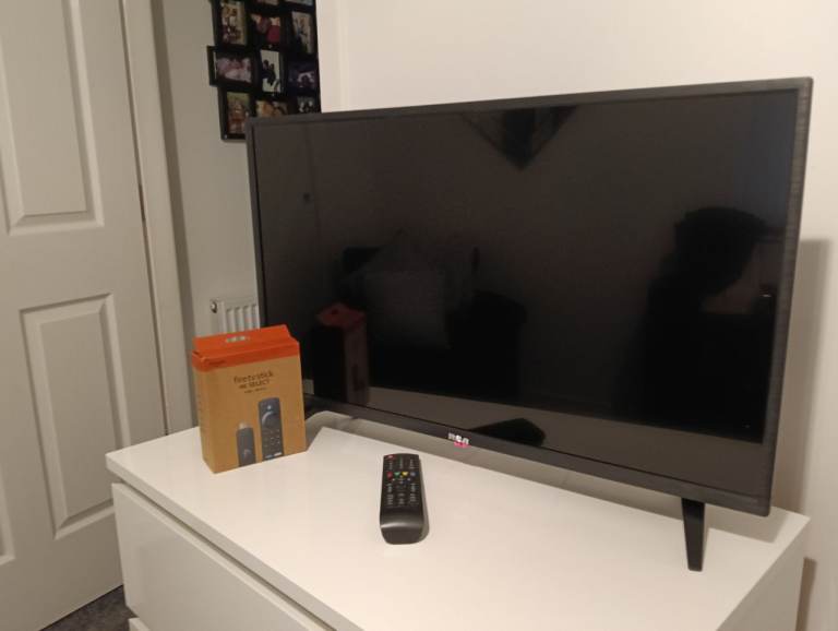 LG TV with Amazon Fire TV Stick 4K Select and Remote