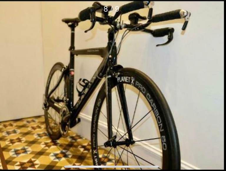 Planet X Stealth Pro Time Trial TT Bike in excellent condition