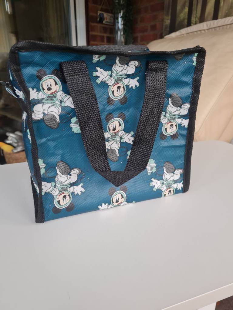 Mickey Mouse astronaut small zip bag