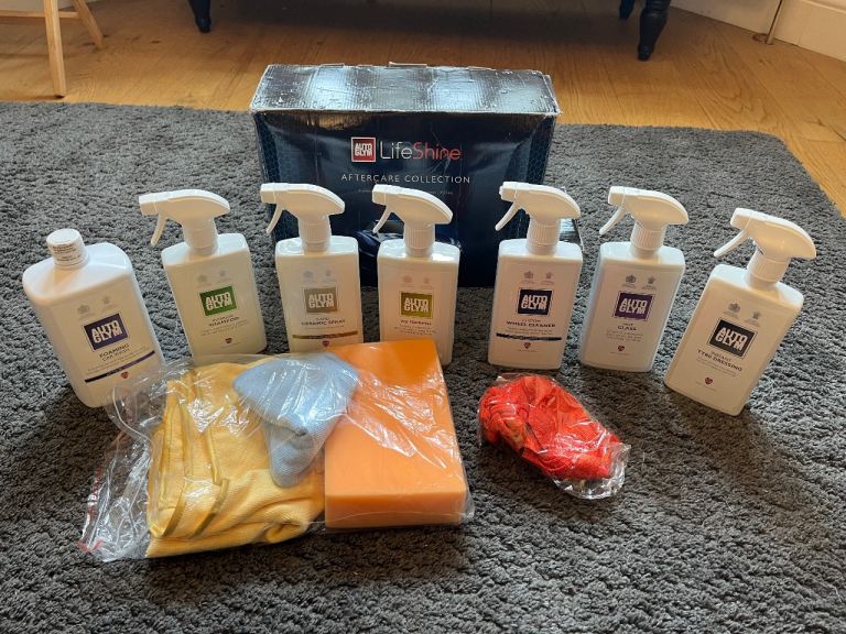 Autoglym LifeShine Aftercare Collection Car Cleaning Kit