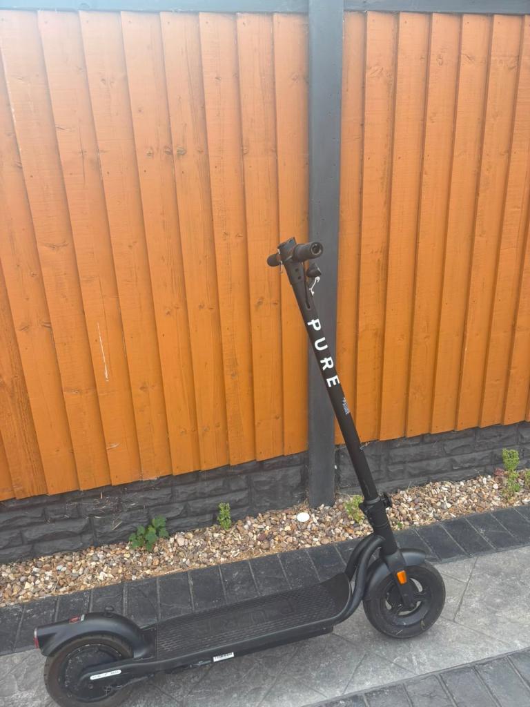 Pure Electric Scooter - Black, Good Condition