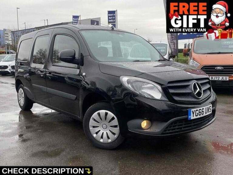 2016 Mercedes-Benz Citan 1.5 109 CDI Crew Van Double Cab 6dr Diesel Manual L3 Euro 5 (5 Seat) (90...