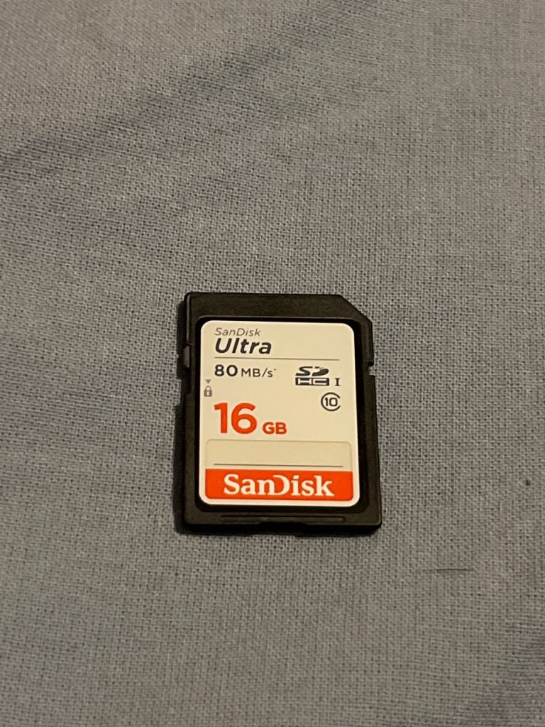 SanDisk Memory Card 16GB