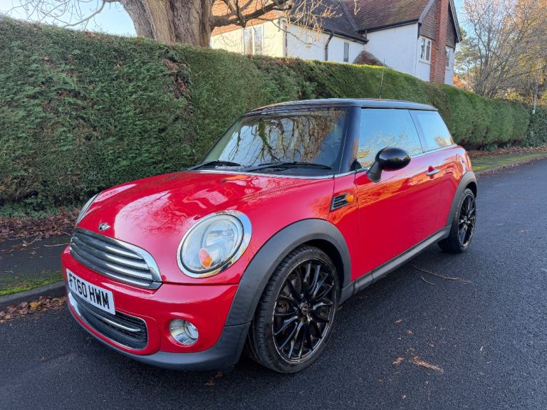 Mini Cooper 1.6 Petrol 2010, Red, ULEZ, 12 Months MOT, Delivery Available 