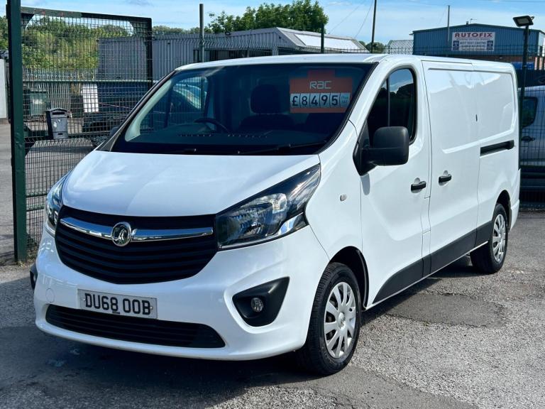 2018 Vauxhall Vivaro 2900 1.6CDTI 120PS Sportive H1 Van PANEL VAN DIESEL Manual