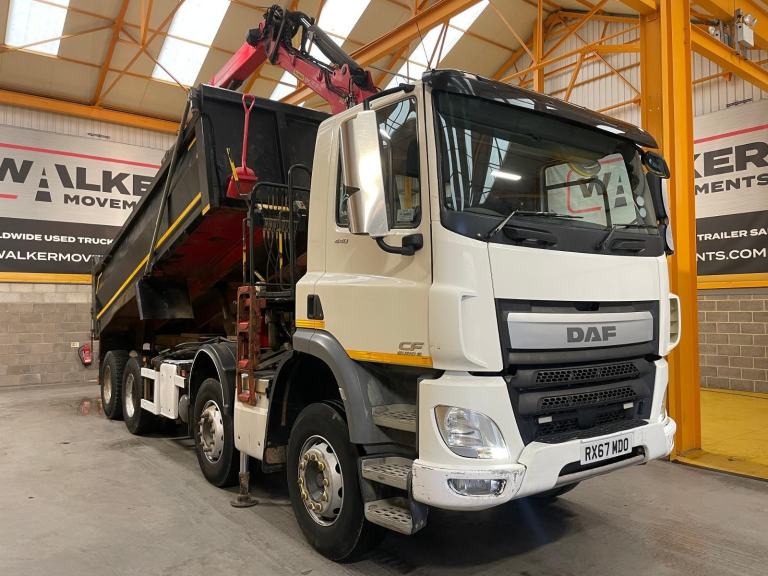 DAF CF 440 8X4 *EURO 6* TIPPER GRAB – 2017 – RX67 MDO