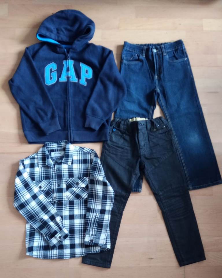 Kids / boys clothes bundle size 6-7y years  set 4,