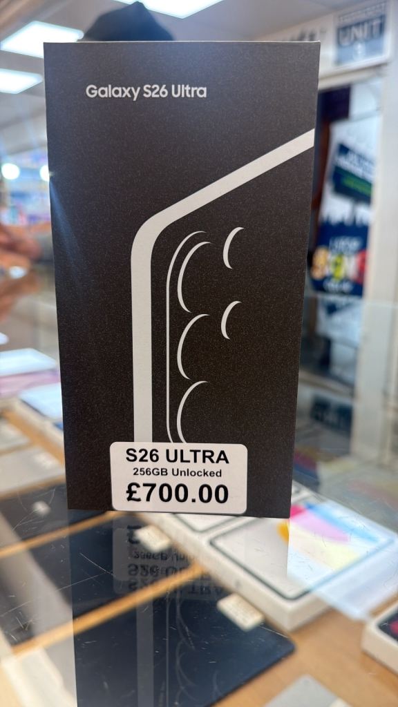 Samsung Galaxy S26 Ultra 256GB Unlocked – Brand New