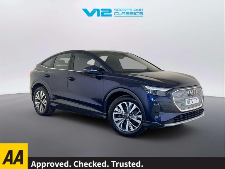 2023 Audi Q4 e-tron 35 Sport Sportback 5dr Electric Auto 55kWh (170 ps) SUV Electric Automatic