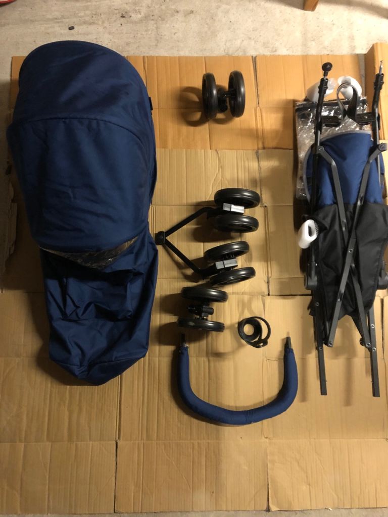 image for BRAND NEW STILL IN THE BOX MY Babiie lightweight stroller 